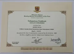 Vedapatana Certificate